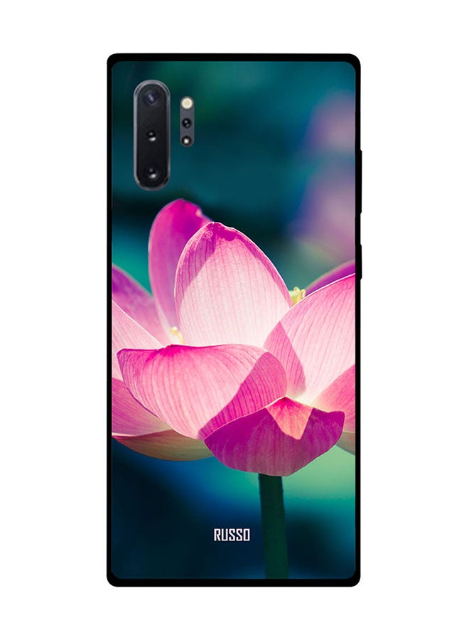 RUSSO Protective Case Cover For Samsung Note 10 Pro Glowing Lotus 