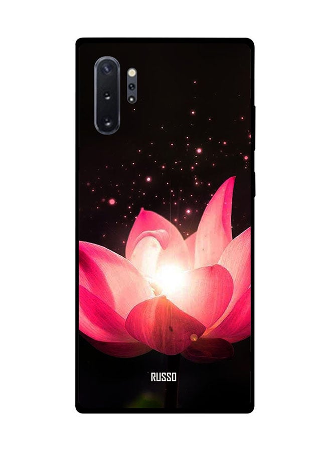 RUSSO Protective Case Cover For Samsung Note 10 Pro Sparkling Lotus 