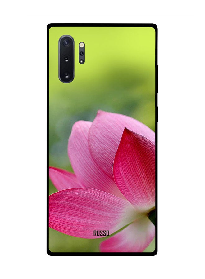 RUSSO Protective Case Cover For Samsung Note 10 Pro Lotus Leaves 