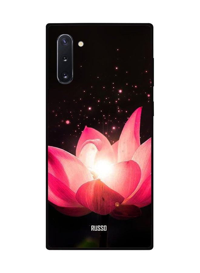 RUSSO Protective Case Cover For Samsung Note 10 Sparkling Lotus 