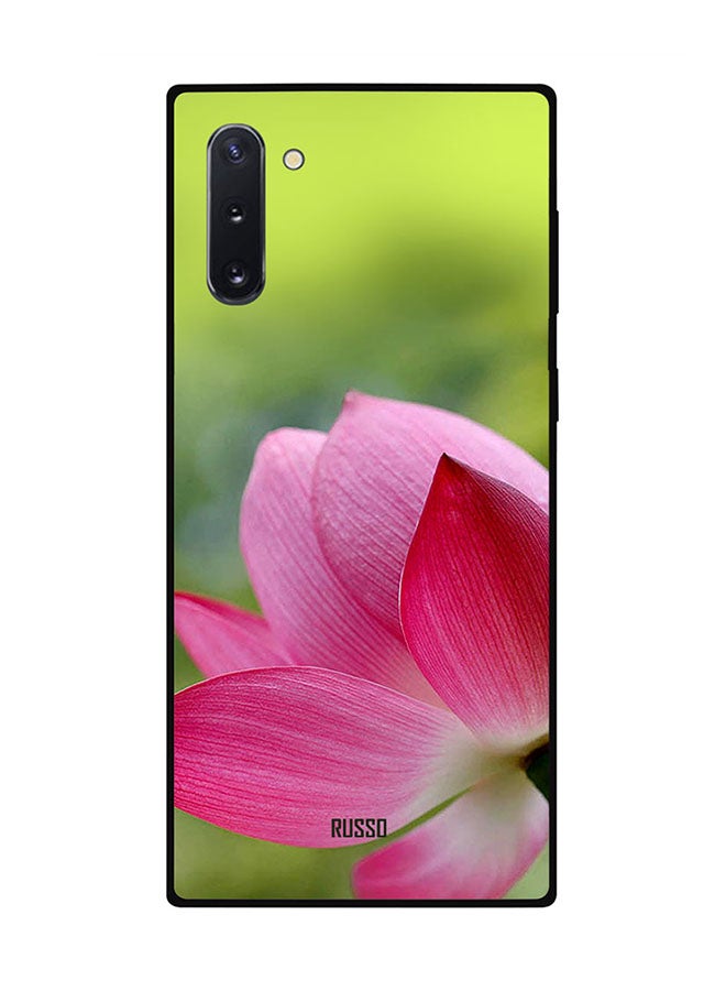 RUSSO Protective Case Cover For Samsung Note 10 Lotus Leaves 