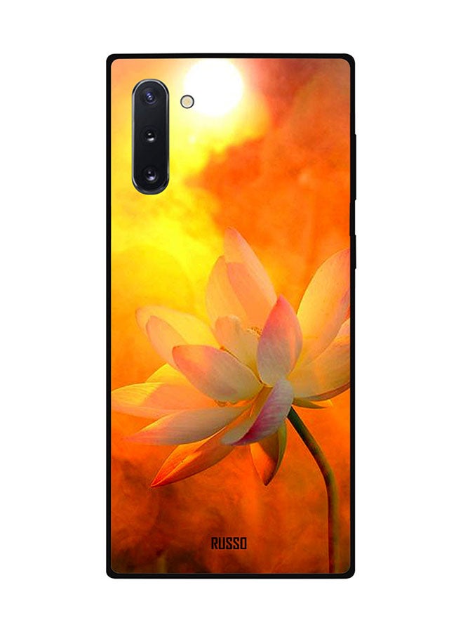 RUSSO Protective Case Cover For Samsung Note 10 Pink Lotus 