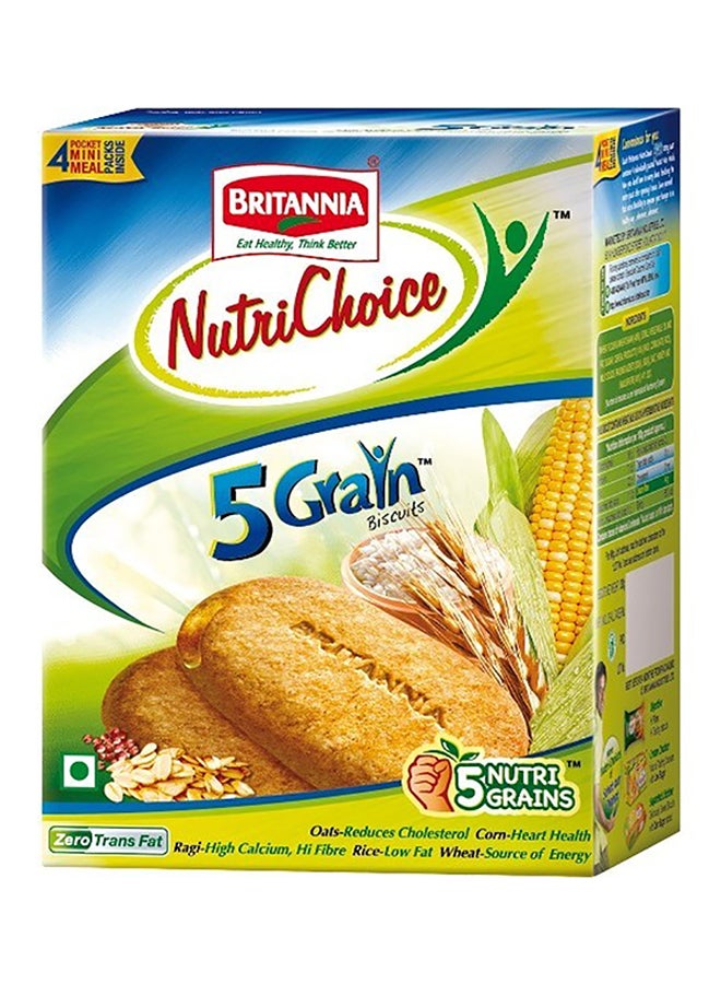 Britannia - Nutri Choice 5 Grain Biscuits 200grams - Image 1