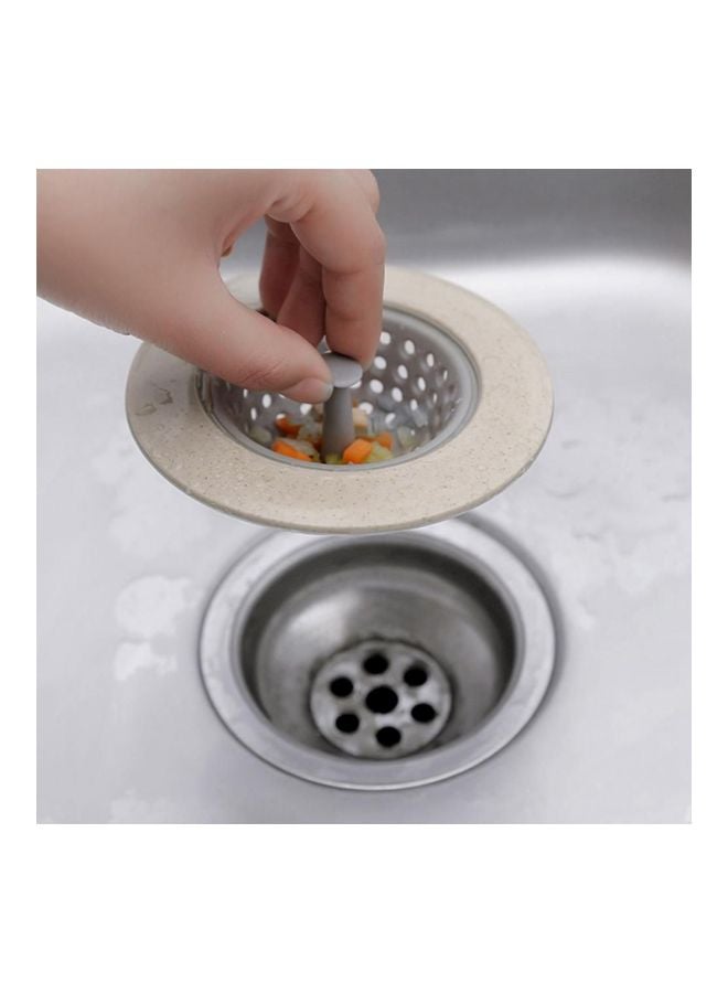 Sink Filter Beige/White 11x11x2cm  - Image 3