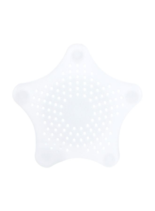 Joyband - Star Shape Sink Strainer Filter White 15x13x12centimeter - Image 1
