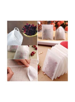 Generic 100-Piece Tea Filter Bag Set White 5.5x7centimeter  - Image 3