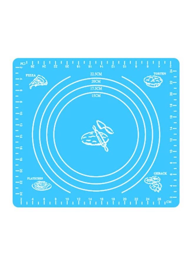 Silicone Baking Mat Blue/White 29x26cm - v1566477279/N29187781A_1