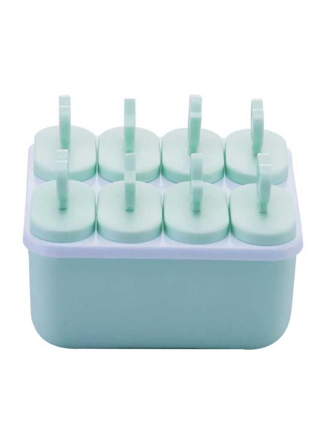 Plastic Ice Cream Mould Mint Green 12.5x11.5x6.5cm