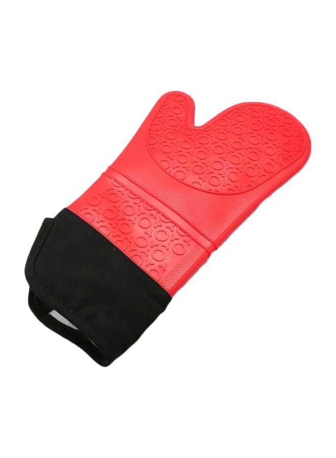 Temperature Resistant Microwave Oven Gloves Set Multicolour 37.5x18centimeter 