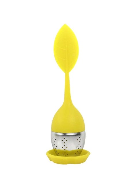 Temperature Resistant Tea Filter Yellow 15.4x5cm