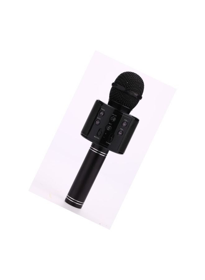 Bluetooth Karaoke Microphone WS858 Black/Silver  - Image 2
