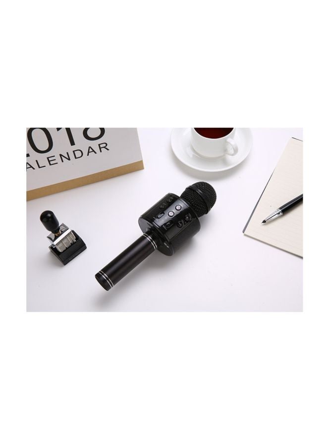 Bluetooth Karaoke Microphone WS858 Black/Silver  - Image 3