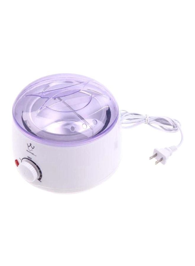 Electric Wax Heater White/Purple