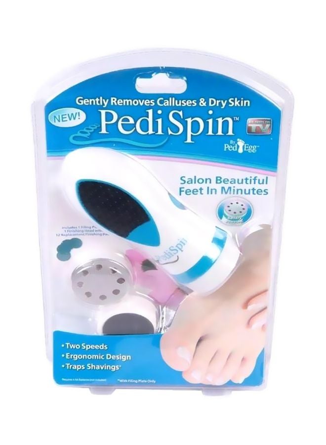 Pedispin - Callus Remover Blue/White - Image 1