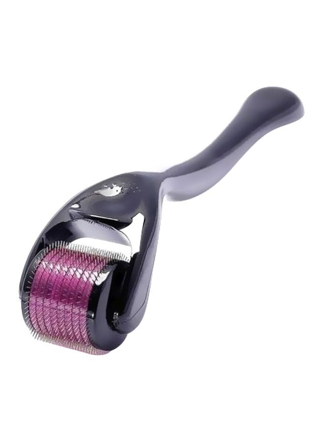 جهاز وجه ديرما رولر أسود/وردي