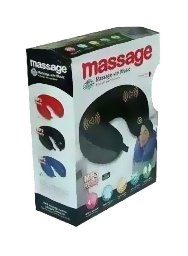 Massage Neck Pillow Black