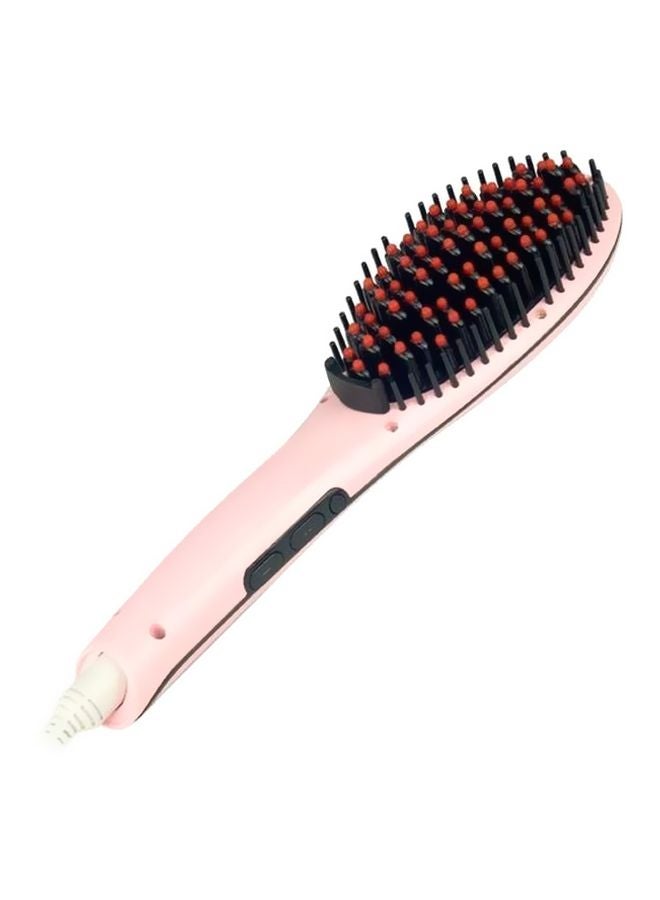 فرشة فرد الشعر وردي/أسود