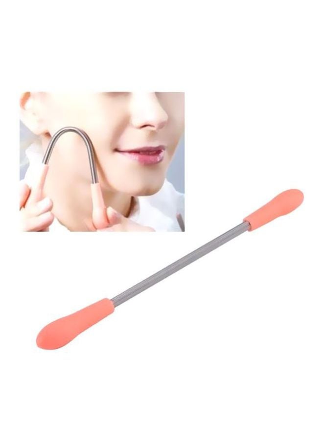 Facial Hair Remover Pink/Silver - Image 2