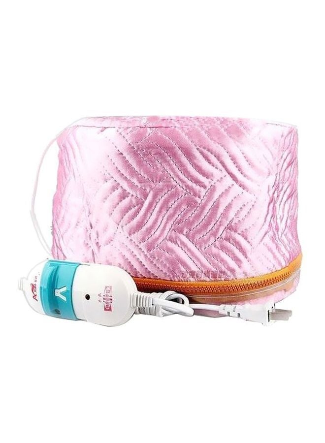 Generic Thermal Spa Conditioning Heat Cap Pink/White/Blue