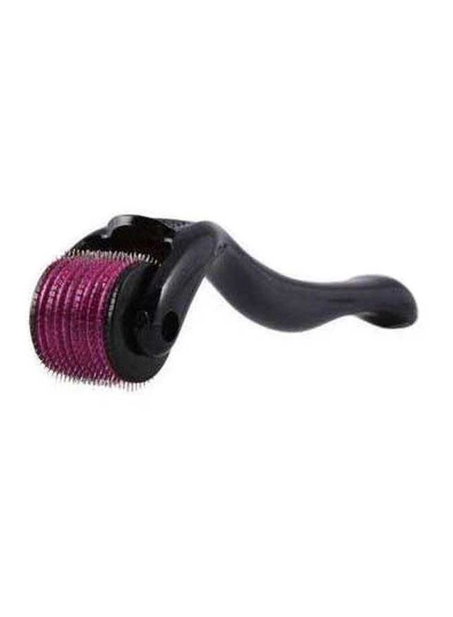 بكرة ديرما رولر للوجه أسود/وردي 13.5سم