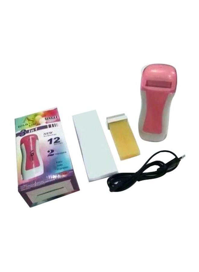 Generic - Gold Line 3-In-1 Wax Machine Pink/White - Image 1