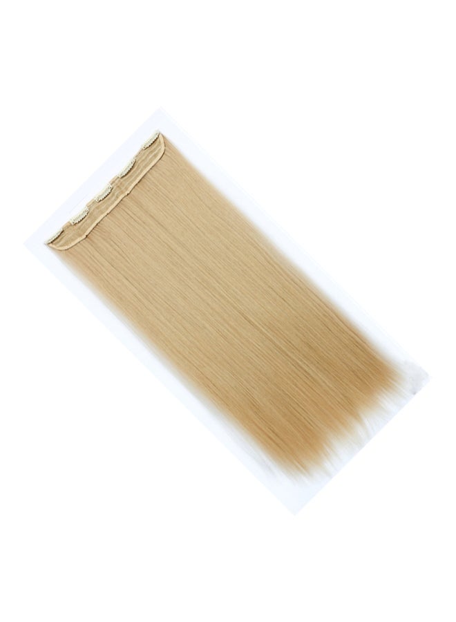 Straight Long Hair Wig With Five Clips - Image 2