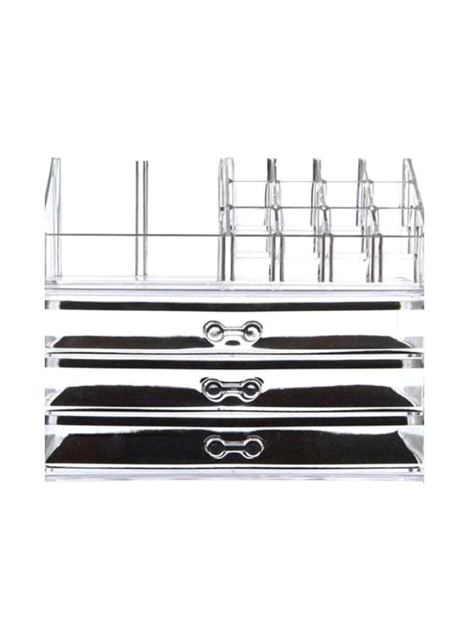 Multifunctional Cosmetic Organizer Clear - Image 2