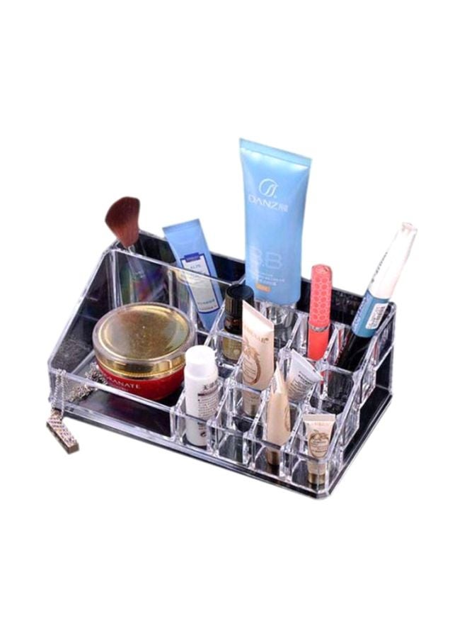 صندوق تنظيم مستحضرات التجميل من اللأكرليك شفاف - Image 1