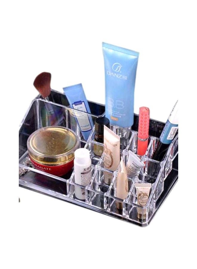 صندوق تنظيم مستحضرات التجميل من اللأكرليك شفاف - Image 2