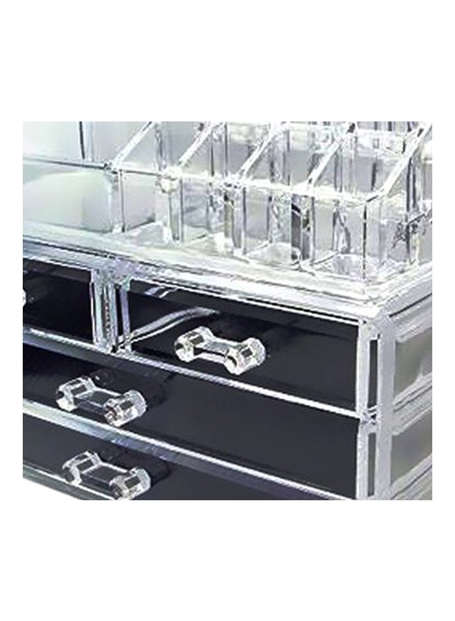 Cosmetics And Jewellery Organizer Clear - Image 2