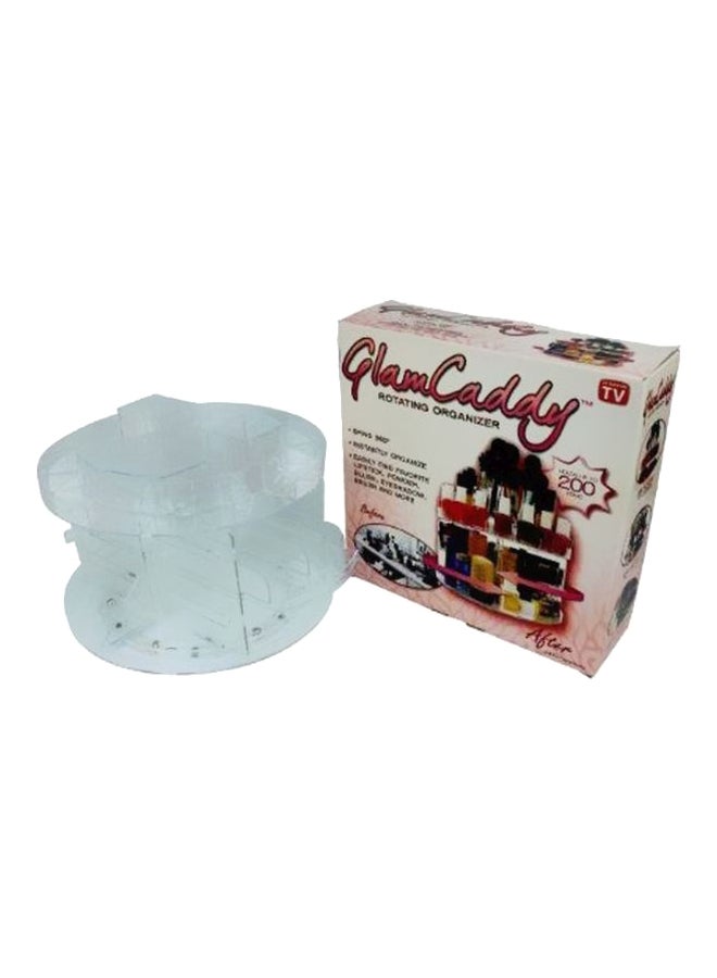 Plastic Cosmetic Organizer Clear - Image 1