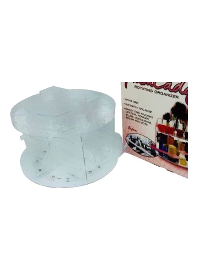 Plastic Cosmetic Organizer Clear - Image 2