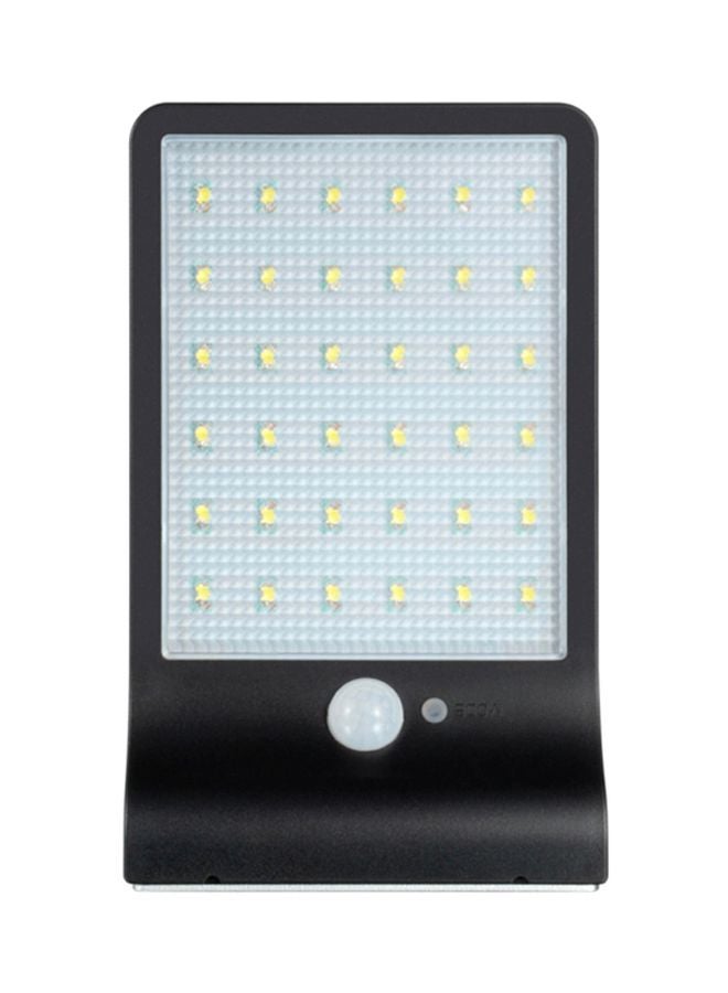 SAPU Solar Powered LED Wall Light Black/White 19x12x4cm 