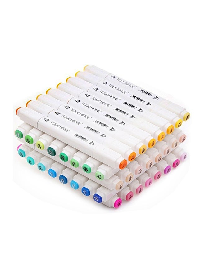 Generic 60-Piece Sketch Pen Set Multicolour  - Image 1