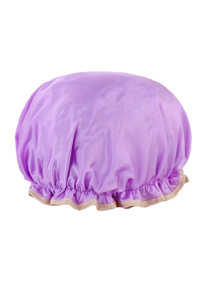 Dust-Proof Shower Cap Purple 27x11cm
