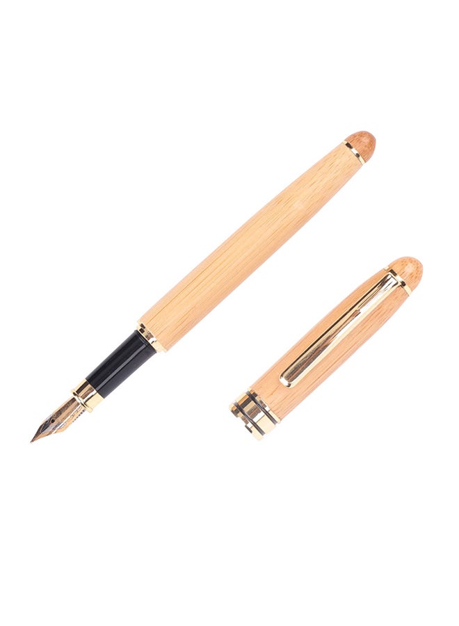 Generic Wooden Fountain Pen Khaki - Image 1