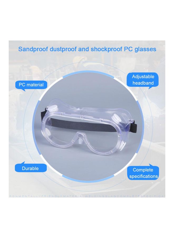 unisex Shield Safety Glasses - Image 2