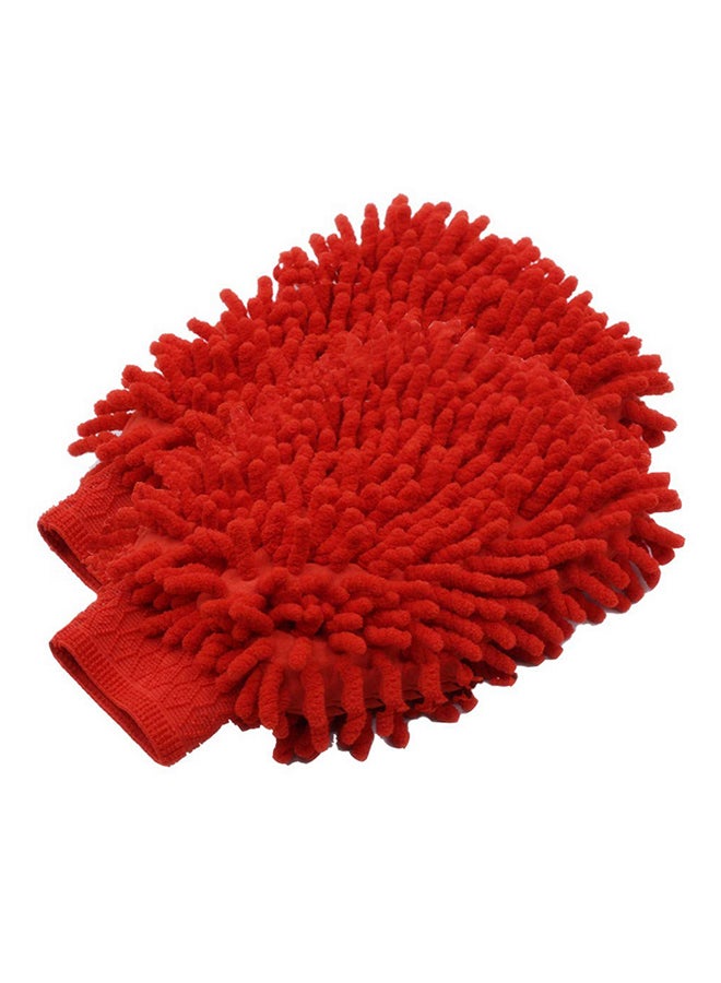 Scratch Free High Density Ultra Soft Coral Velvet Car Cleaning Gloves