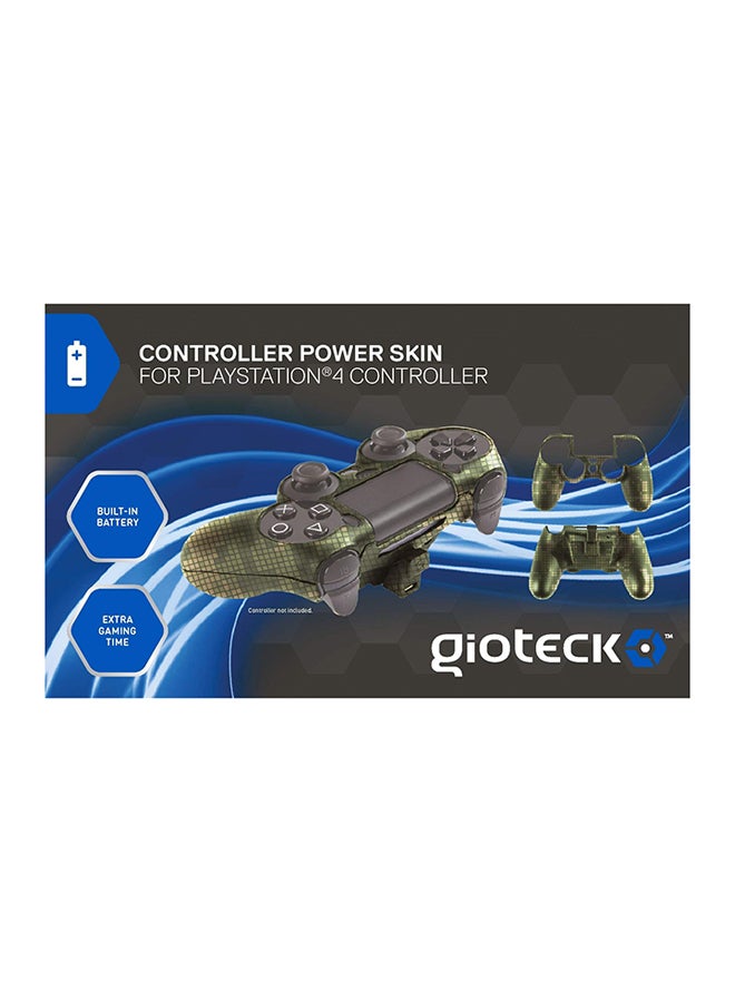 Gioteck - Controller Skin With Built-In Battery For PS4 - Image 1