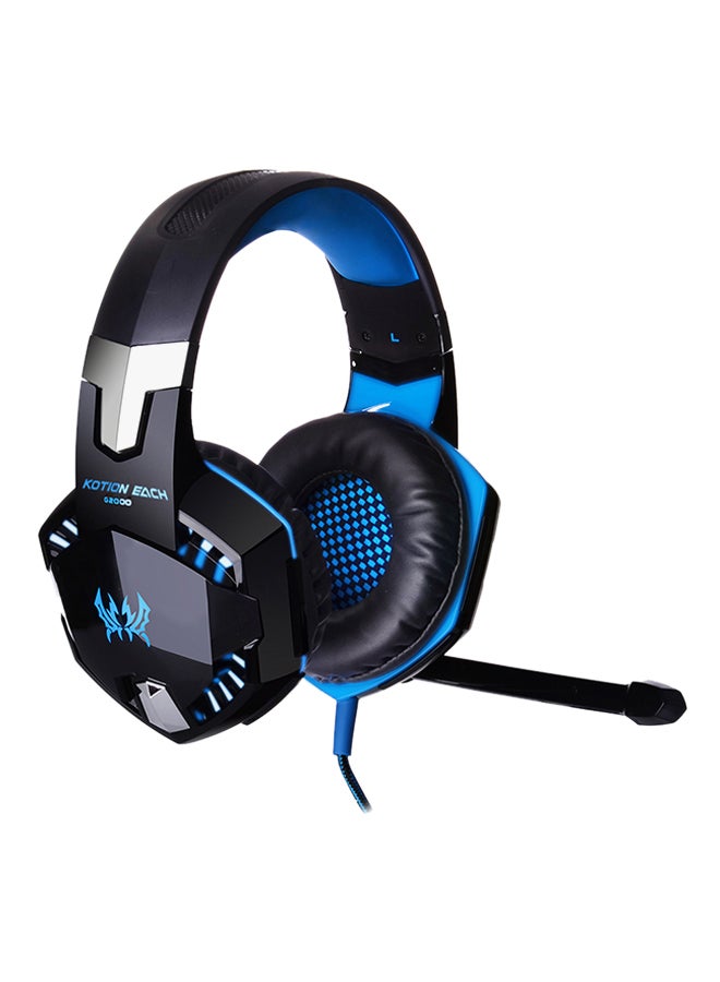 KOTION EACH Over-Ear Gaming Wired Headset With Microphone For PS4/PS5/XOne/XSeries/NSwitch/PC - Image 2
