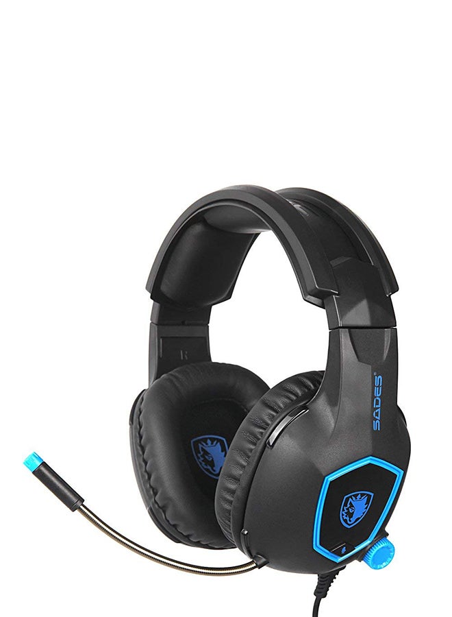 Sades SA-818 Wired Over-Ear Gaming Headset With Mic  - Image 1