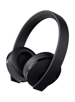 Sony Gold Wireless Over-Ear Headphone - PlayStation 4 Black  - Image 2