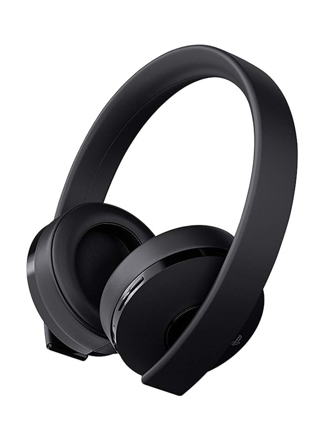 Sony - Gold Wireless Over-Ear Headphone - PlayStation 4 Black - Image 1