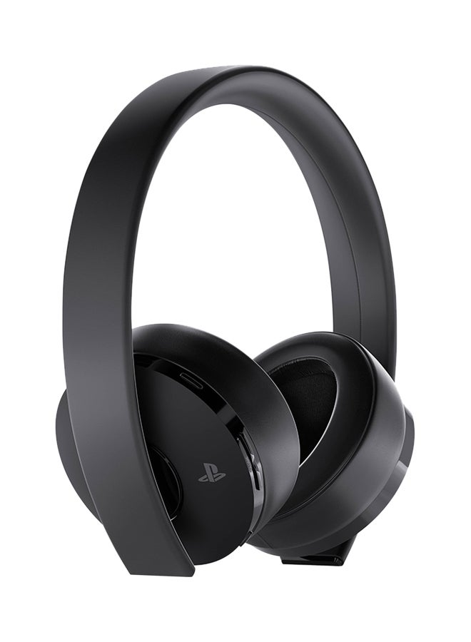 Sony - Gold Wireless Over-Ear Headphone - PlayStation 4 Black - Image 1