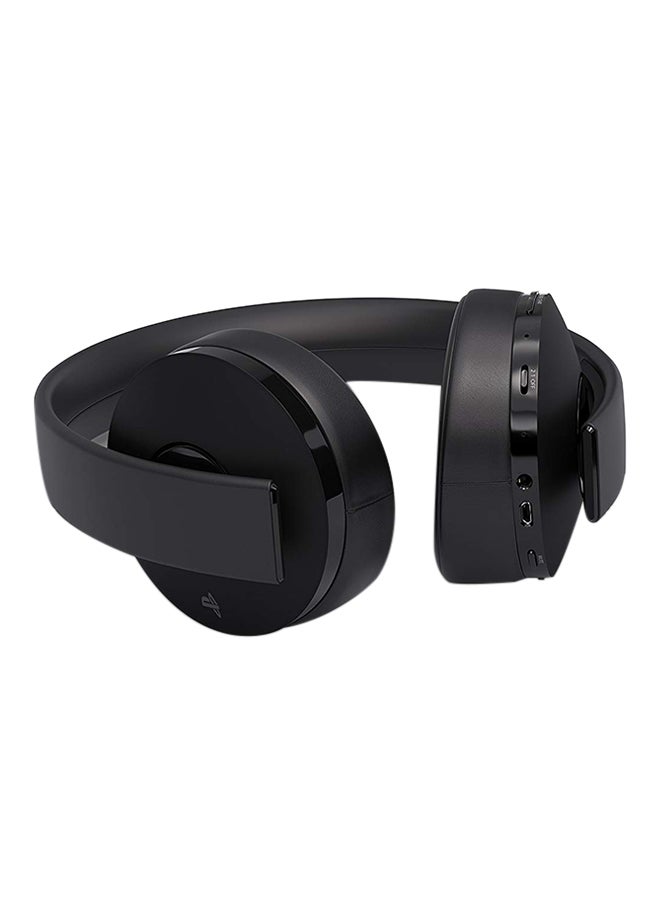 Sony - Gold Wireless Over-Ear Headphone - PlayStation 4 Black - Image 1