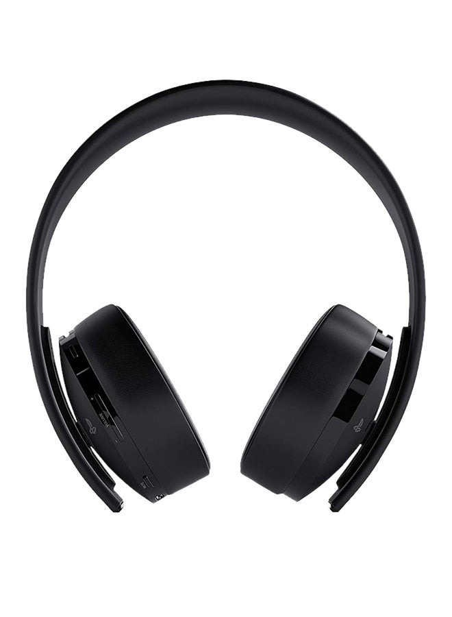 Sony - Gold Wireless Over-Ear Headphone - PlayStation 4 Black - Image 1