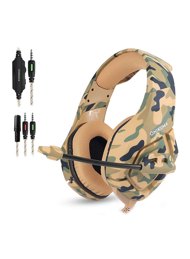 أونيكوما سماعة رأس سلكية للألعاب بتصميم يغطي الأذن مزودة بميكروفون لأجهزة بلايستيشن 4/ بلايستيشن 5/ إكس بوكس ون/ إكس بوكس سيريس إكس/ نينتندو سويتش/ جهاز الكمبيوتر - Image 3