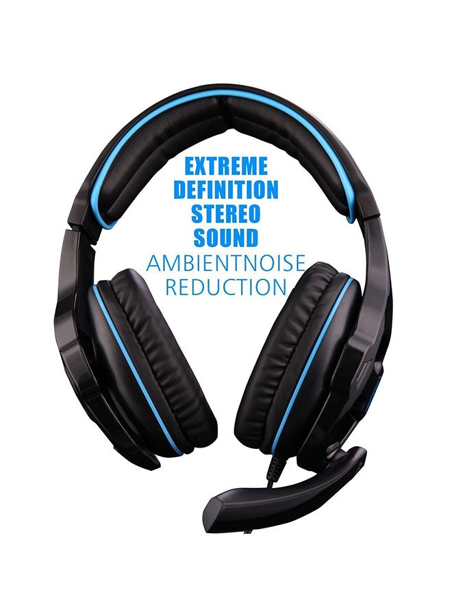 ساديس سماعات رأس سلكية بتصميم يغطي الأذن مزودة بميكروفون - Image 3