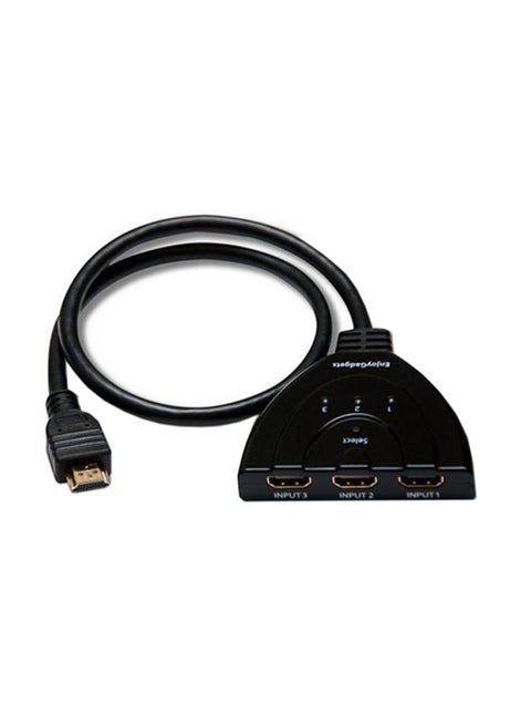 HDMI Switcher Switch Splitter Black
