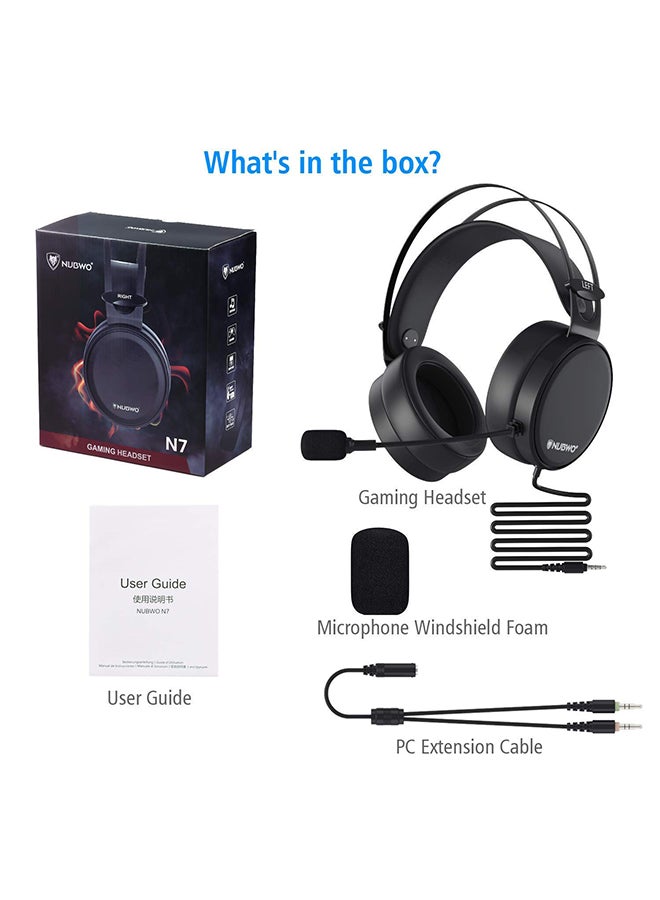 NUBWO Stereo Gaming Headset With Mic For PS4 /PS5 /XOne /XSeries /Nswitch /PC - Image 4